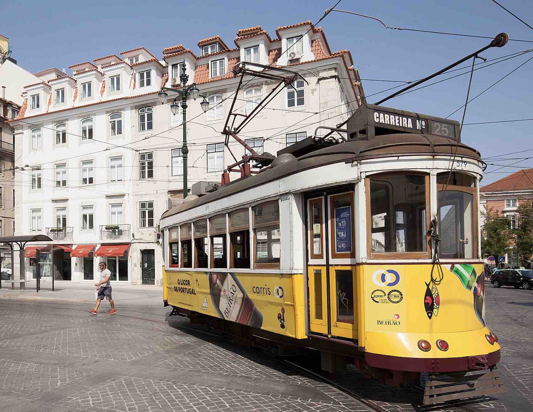Corpo Santo Lisbon Historic Lisbon Hotels exterior with city tram