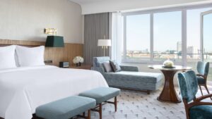 Four Seasons Hotel Ritz Lisbon room with city view in one of the best 5-star hotels in Lisbon